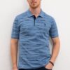 Lolida, فروش تیشرت مردانه آبی با کیفیت عالی و رنگ زیبا و طرح شیک و قیمت عمده ساخت برند US Polo Assn .
