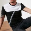 Lolida, فروش تیشرت مردانه آستین کوتاه یقه گرد سفید متناسب با کیفیت عالی و رنگ زیبا و طرح شیک و قیمت عمده ساخت برند TRENDYOL MAN .