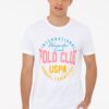 Lolida, فروش تیشرت مردانه سفید با کیفیت عالی و رنگ زیبا و طرح شیک و قیمت عمده ساخت برند US Polo Assn .