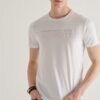 Lolida, فروش تیشرت مردانه چاپی یقه گرد سفید با کیفیت عالی و رنگ زیبا و طرح شیک و قیمت عمده ساخت برند Avva .