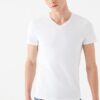Lolida, فروش تیشرت یقه هفت سفید با کیفیت عالی و رنگ زیبا و طرح شیک و قیمت عمده ساخت برند Mavi .