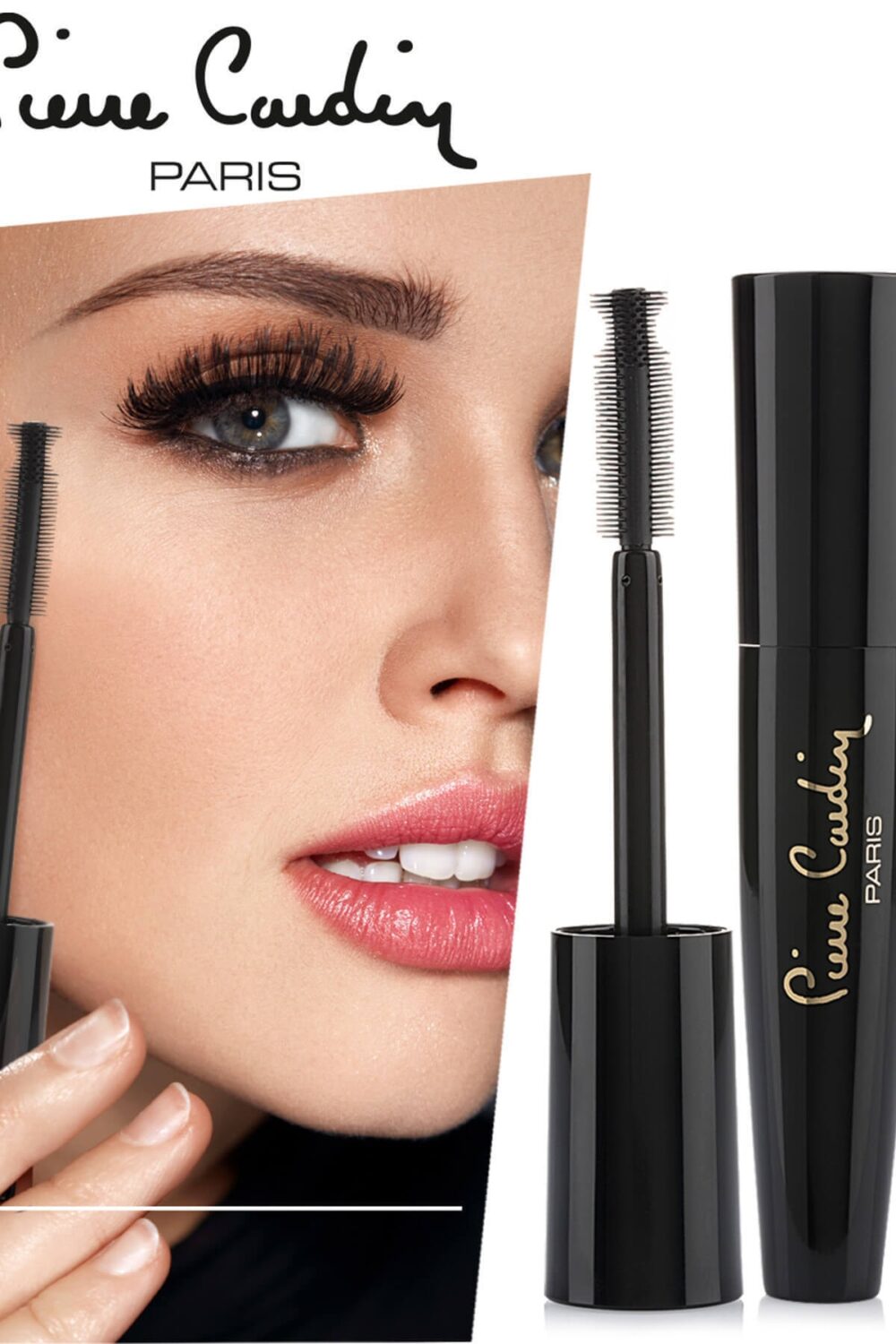Lolida, فروش ریمل حجم دهنده مشکی با کیفیت عالی و رنگ زیبا و طرح شیک و قیمت عمده ساخت برند Pierre Cardin .