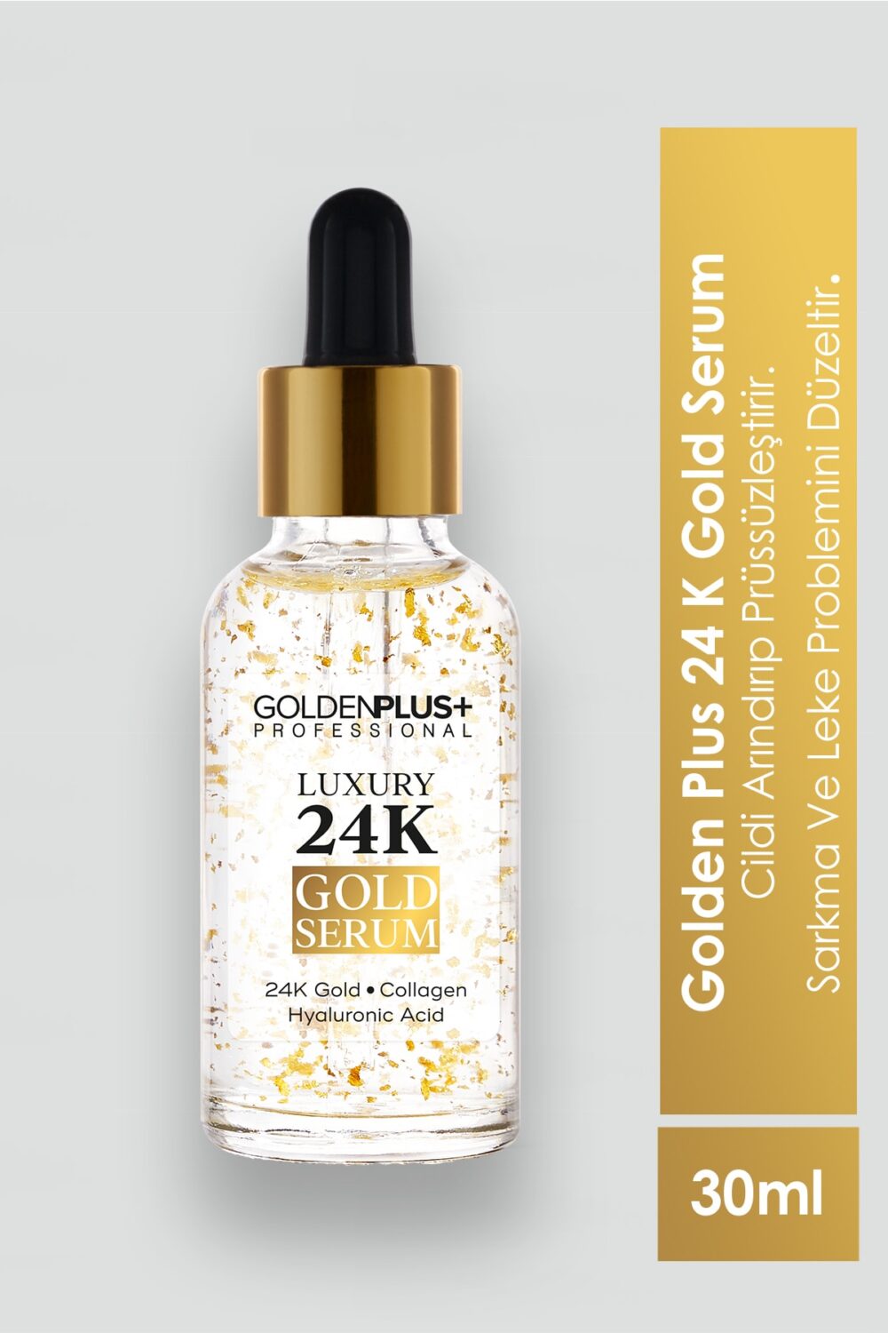Lolida, فروش سرم ضد پیری طلایی با کیفیت عالی و رنگ زیبا و طرح شیک و قیمت عمده ساخت برند GoldenPlus .