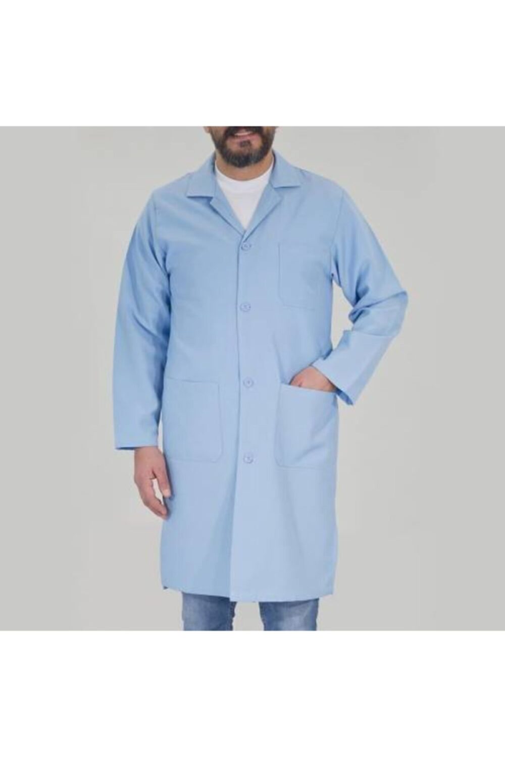 Lolida, فروش مردانه آبی روشن با کیفیت عالی و رنگ زیبا و طرح شیک و قیمت عمده ساخت برند arslan iş elbiseleri .