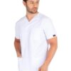 Lolida, فروش یونیفرم کلاسیک پرستار مردانه یقه پارچه تکی با کیفیت عالی و رنگ زیبا و طرح شیک و قیمت عمده ساخت برند VEHBİ .